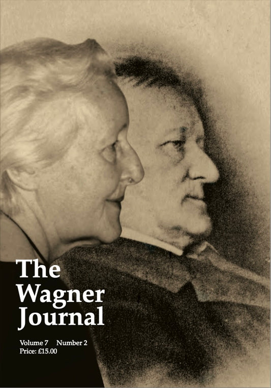 The Wagner Journal, July 2013, Volume 7, Number 2