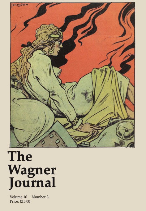 The Wagner Journal, November 2016, Volume 10, Number 3
